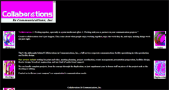 Desktop Screenshot of collaborations.com